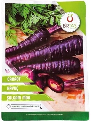 Vipfoni Mor Havuç (Şalgam) Tohumu