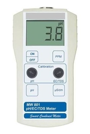 Milwaukee MW805 MAX pH/EC/TDS/Temp. Mètre