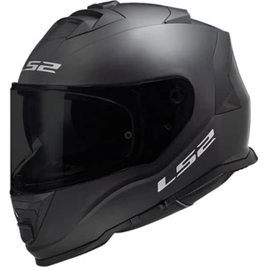 Ls2 Storm Mat Siyah Kask ( Renkli Cam + Şeffaf Cam )