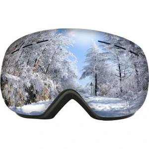 UV400 Korumalı Antisis Özellikli 3 Katmanlı Aynalı Snowboard Kayak Gözlüğü