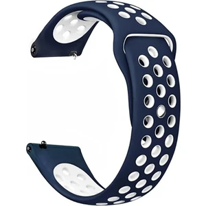 Amazfit Gts - Gts 2- Gts 2e - Gts 2 Mini - Gts 3 (20MM) Delikli Spor Yumuşak Silikon Kordon Kayış