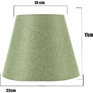 22'lik Abajur Şapkası / Yeşil