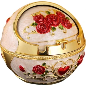 Shenzhen Xin Xin Retro Kül Tablası - Sarı (Yurt Dışından)