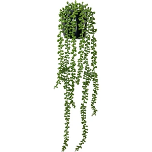 Yapay Çiçek Saksıda Sarkan String 6 Dallı 55CM Sarkan Çiçek