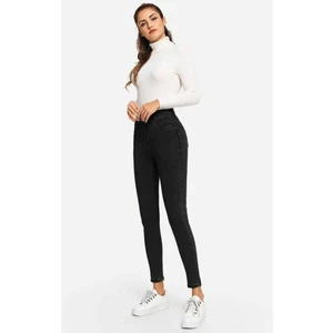Füme Likralı Dar Paça Kot Pantolon Skinny Jean