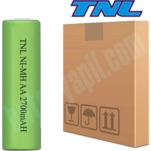 2700MAH 1.2V Aa Başlıksız Nimh Şarj Edilebilir Pil