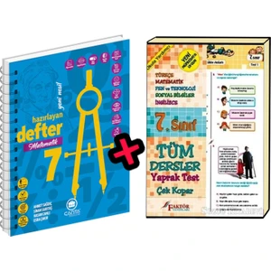 Çanta Yayınları 7. Sınıf Matematik Hazırlayan Defter