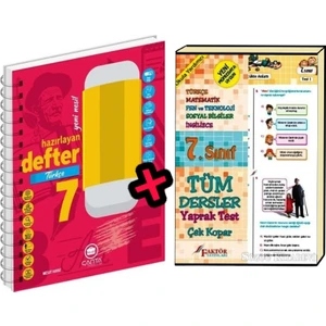 Çanta Yayınları 7.Sınıf Hazırlayan Defter Türkçe