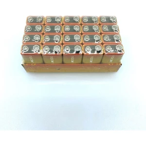 9V Alkaline Pil 6LR61 20LI Paket