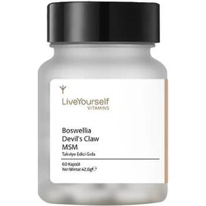 Live Yourself Boswellia Devils Claw Msm 60 Kapsül