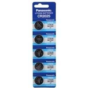 CR2025 3V Lityum Para Düğme Pil 5'li Blister Ambalaj