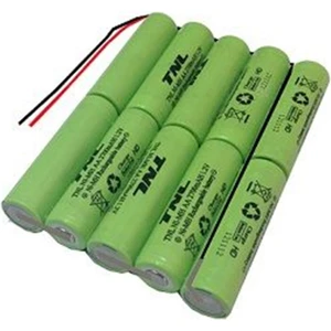 12V 2700MAH Ni-Mh Yatık Tip 10LU Grup Aa Kalem Şarjlı Pil