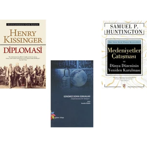 Medeniyetler Çatışması & Diplomasi & Günümüz Dünya Sorunları (3 Kitap Set)