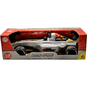+3 Yaş Nitro Speed Hızlı Yarışçı Gri (Adeland)