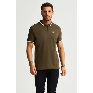 Alexander Gardi Fermuar Detaylı Polo Yaka T-Shirt (Barakm)