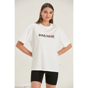 Alexander Gardi Boyfriend Baskılı T-Shirt (UN22-30200)