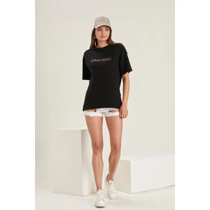 Alexander Gardi Boyfriend Baskılı T-Shirt (UN22-30200)