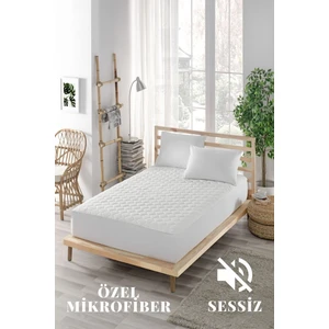 Ely Parker 90X190 Alez Kapitoneli Fitted Mikro Yanı Çarşaflı Çift Kişilik Tek Kişilik Bebek Alezi Su Yatak Koruyucu