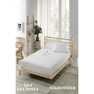 Ely Parker 180X200 Sıvı Geçirmez Alez Mikro 4 Köşe Lastikli Çift Kişilik Tek Kişilik Bebek Alezi Su Yatak Koruyucu