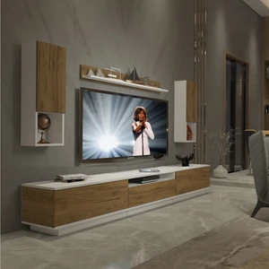 Trendstyle 270DAS Mdf Tv Ünitesi Tv Sehpası Beyaz Pera