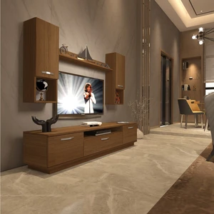 Trendstyle 5da Slm Tv Ünitesi Tv Sehpası Naturel Ceviz