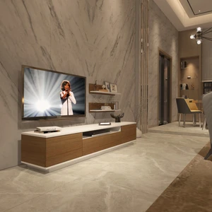 Trendstyle 4s Slm Tv Ünitesi Tv Sehpası Beyaz Ceviz