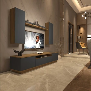 Trendstyle 5ds Mdf Tv Ünitesi Tv Sehpası Pera Antrasit