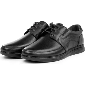 String Deri Comfort Ortopedik Erkek Günlük Ayakkabı Ortopedik Baba Ayakkabısı