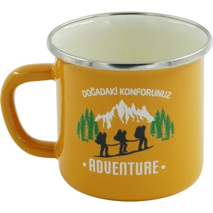 Retro Emaye Orcamp Kupa Bardak Mug