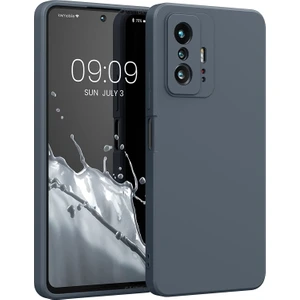 M.TK Moveteck Xiaomi Mi 11T Uyumlu Kılıf Kamera Lens Korumalı Içi Kadife Silikon Iz Yapmaz Ipeksi His Liquid Renkli Yumuşak Silikon Lansman