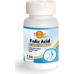 Force Nutrition Folik Asit 400 Mcg 120 Tablets
