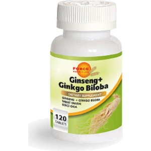 Force Nutrition Ginseng Ginkgo Biloba 120 Tablet