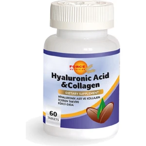Force Nutrition Hyaluronik Asit Ve Kollajen 60 Tablet