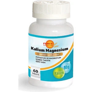 Force Nutrition Potasyum Magnesyum 60 Tablet