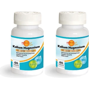 Force Nutrition Potasyum Magnesyum 60 Tablet - 2 Kutu