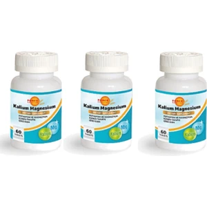 Force Nutrition Kalium Potasyum Magnesyum 60 Tablet 3 Kutu