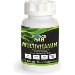 Force Nutrition Men Multivitamin Mineral ve Saw Palmetto 632 Mg 120 Tablet