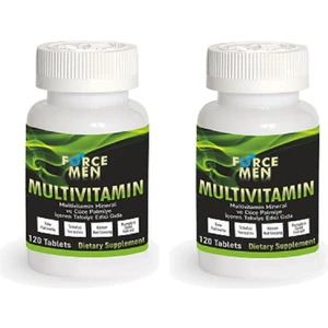 Meka Nutrition Forcemen Multiviyamin 120 Tablet 2 Kutu