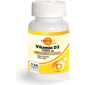 Meka Nutrition  Force Nutrition Vitamin D 120 Tablet