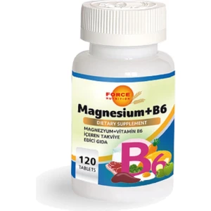 Force Nutrition Magnesyum B-6 120 Tablet