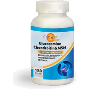 Meka Nutrition Glucosamine Chondraitin Msm 180 Tablet