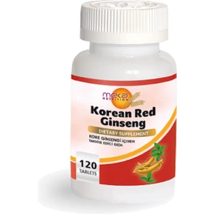 Meka Nutrition Korean Red Ginseng 500 Mg 120 Tablet