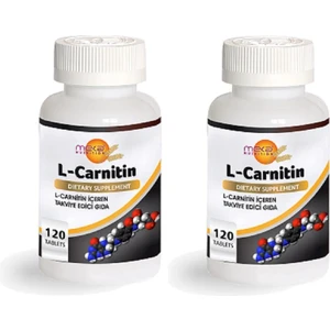 Meka Nutrition L-Carnitine 500 Mg 120 Tablet 2 Kutu