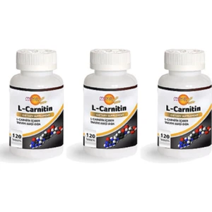 Meka Nutrition L-Carnitine 500 Mg 120 Tablet 3 Kutu