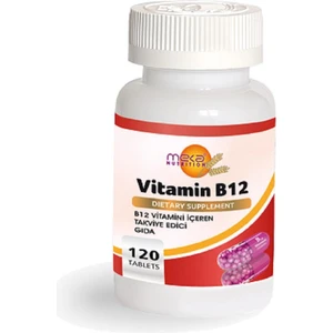 Meka Nutrition Vitamin B-12 1.000 Mcg 120 Tablet