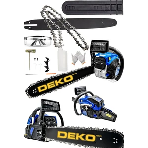 Turbo DKT6200 Çelik Krank Benzinli Ağaç Odun Dal Kesme Makinesi Motorlu Testere Zincirli Ağaç Kesme