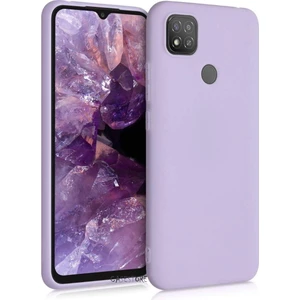 M.TK Moveteck Xiaomi Redmi 9c Uyumlu Kılıf Kamera Lens Korumalı Içi Kadife Silikon Iz Yapmaz Ipeksi His Liquid Renkli Yumuşak Silikon Lansman