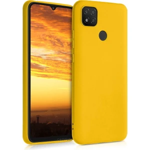 M.TK Moveteck Xiaomi Redmi 9c Uyumlu Kılıf Kamera Lens Korumalı Içi Kadife Silikon Iz Yapmaz Ipeksi His Liquid Renkli Yumuşak Silikon Lansman
