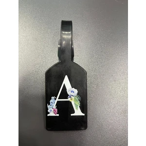 Seyahat Aksesuar A Harf Siyah Bavul Etiketi,valiz Etiketi,kartlık,isimlik,bagaj Etiketi