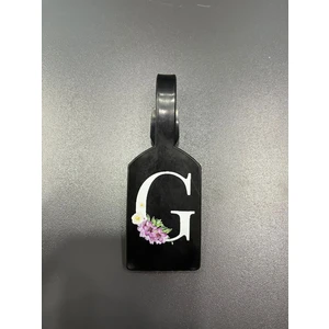 Seyahat Aksesuar G Harf Siyah Bavul Etiketi,valiz Etiketi,kartlık,isimlik,bagaj Etiketi